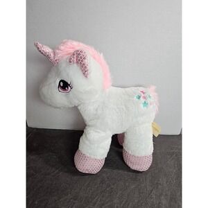 Dan Dee White & Pink Unicorn 12" Plush (9/2019)
